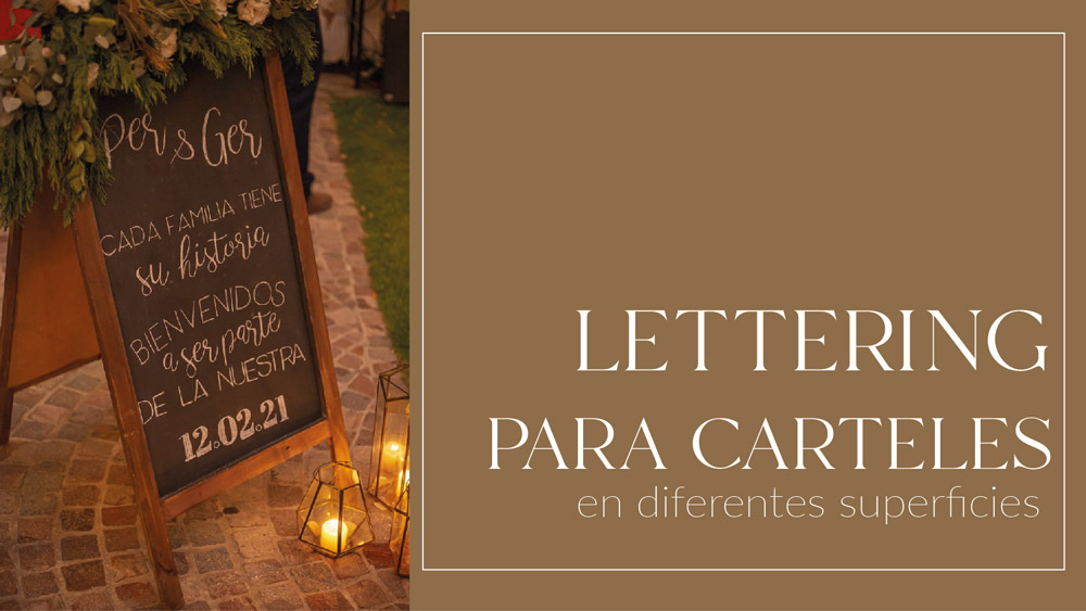 Lettering para Carteles de Eventos